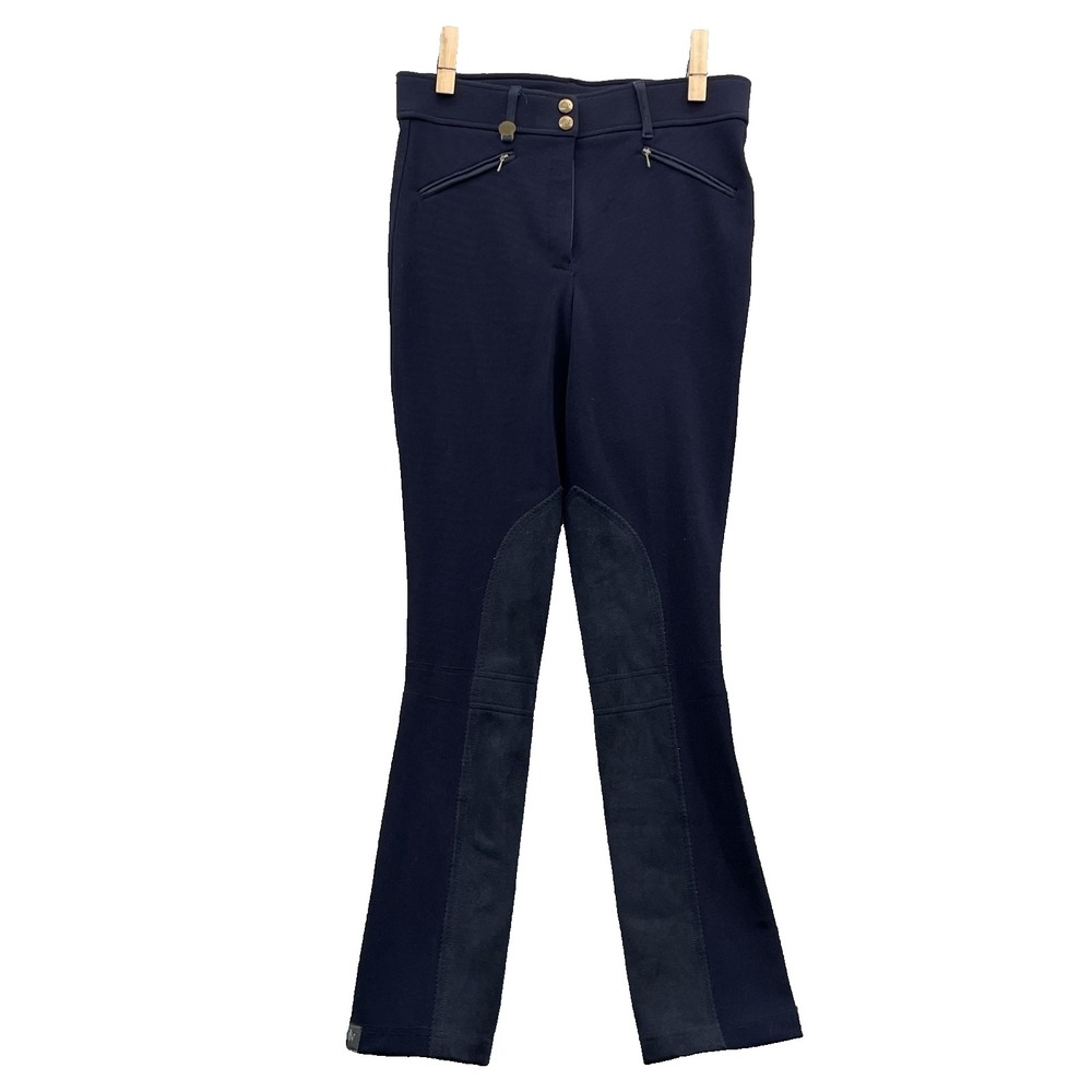 Ovation Riding Breeches Womens 28 Suede Knee Patch Equestrian Performance Sports